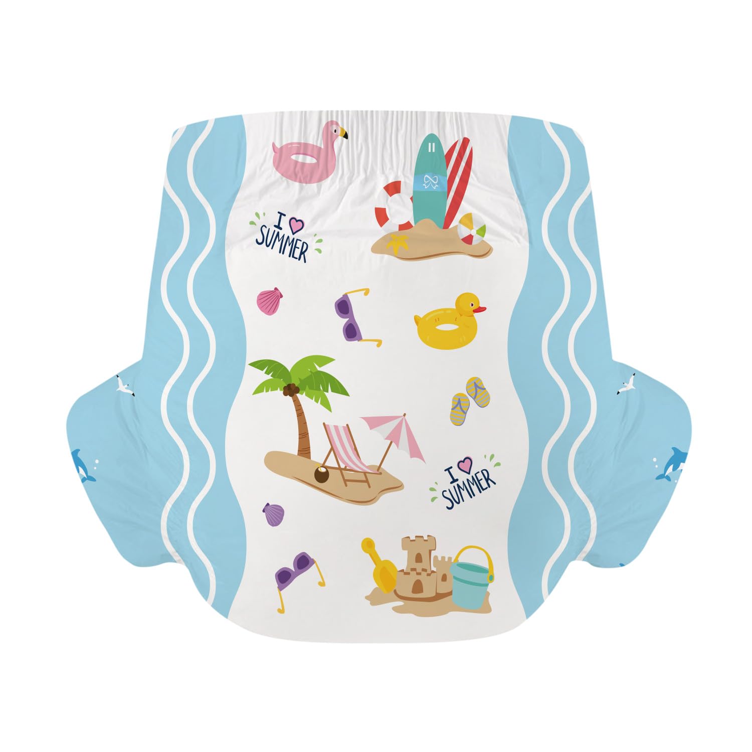 CutiePlusU dry surface top layer keeps skin dry and comfortable