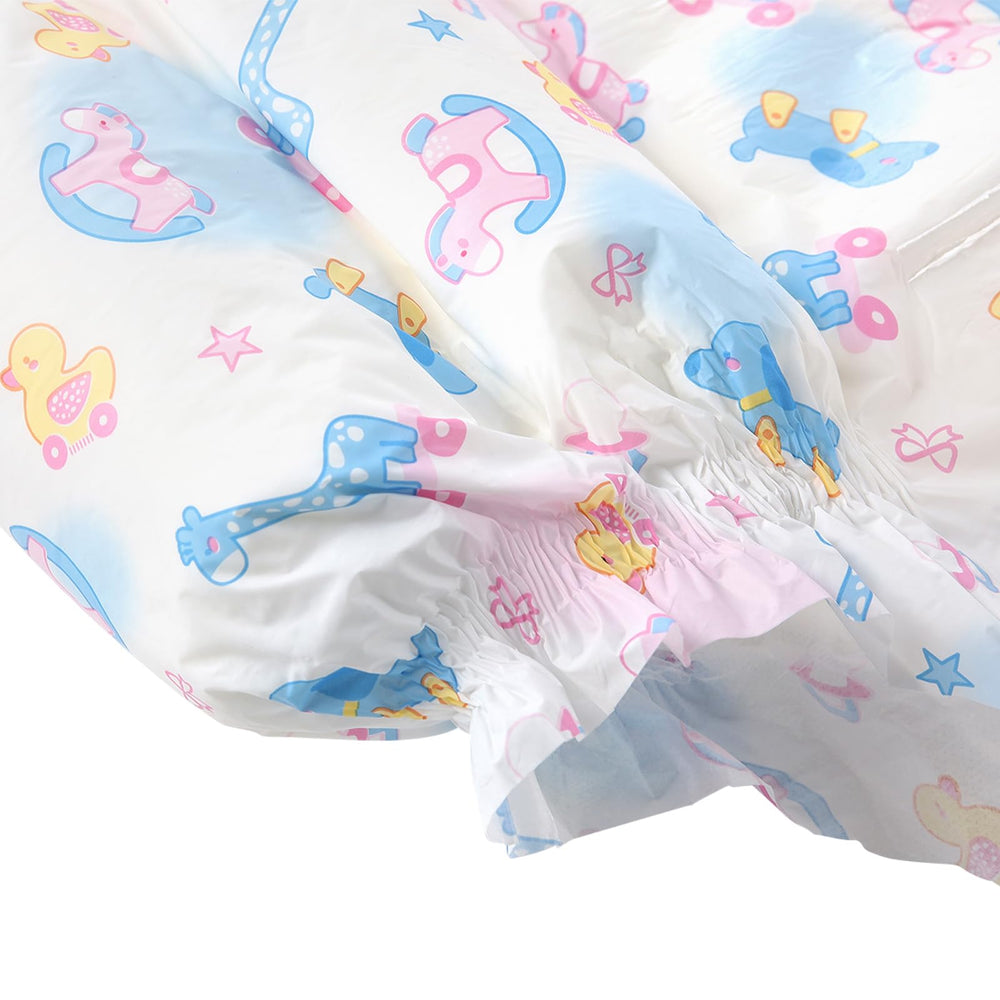 CutiePlusU front tape fasteners allow easy readjustment.