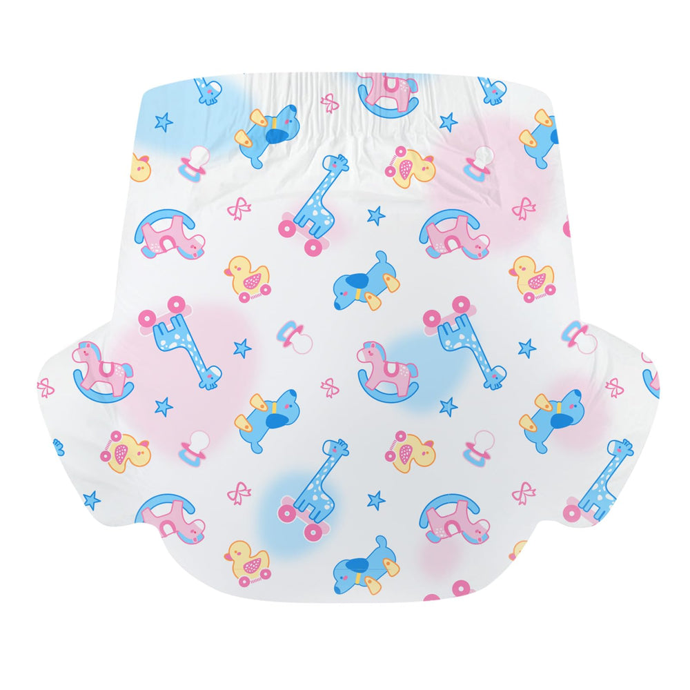 CutiePlusU diaper top layer is ultra-soft for skin comfort.