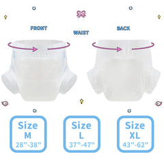 CutiePlusU dry surface top layer keeps skin dry and comfortable.