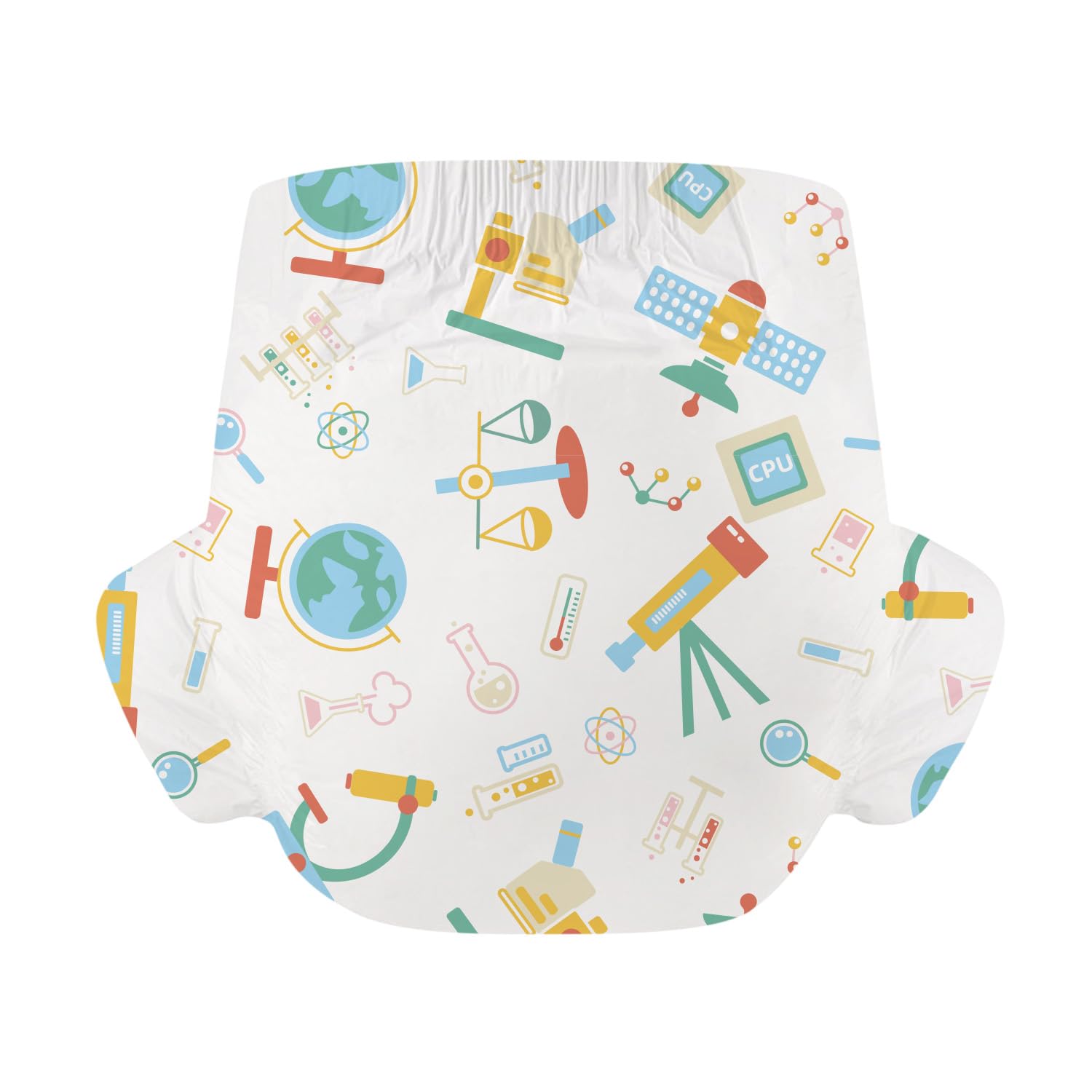 CutiePlusU Genius Baby diaper absorbent core delivers strong absorption for extended wear