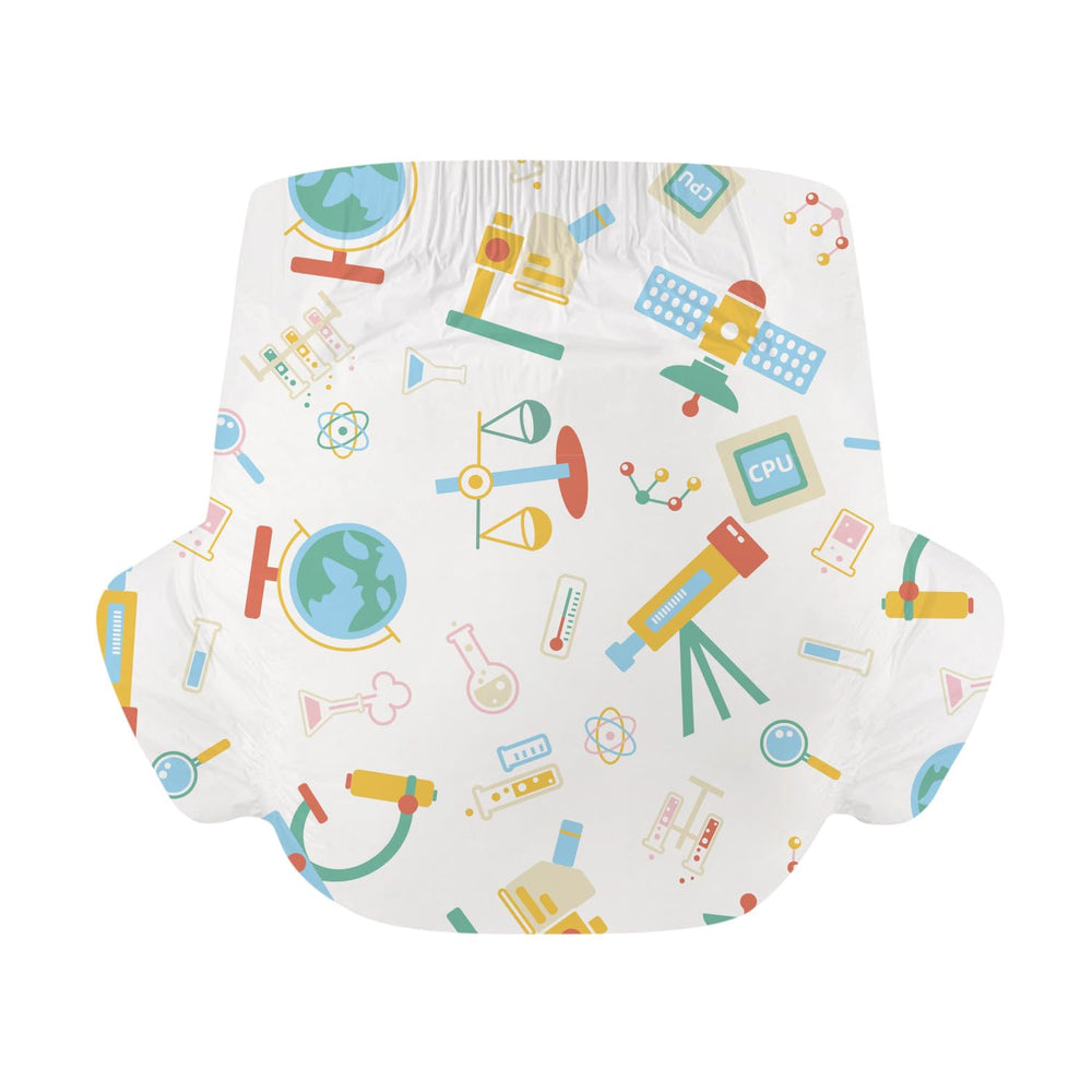 CutiePlusU Genius Baby diaper absorbent core delivers strong absorption for extended wear