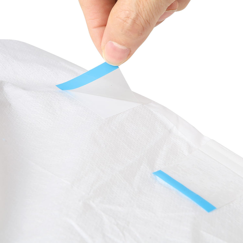 CutiePlusU leg gathers provide leakage protection and barrier.