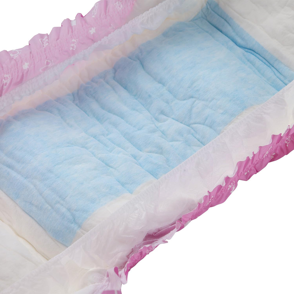 Packaging image highlighting two-piece design for overnight use