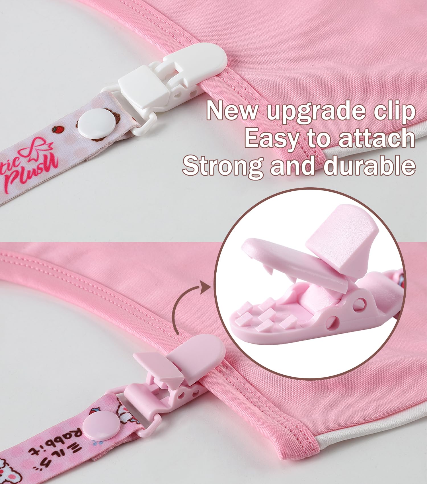 CutiePlusU strawberry-pie style clips for on-trend accessories and secure everyday use.