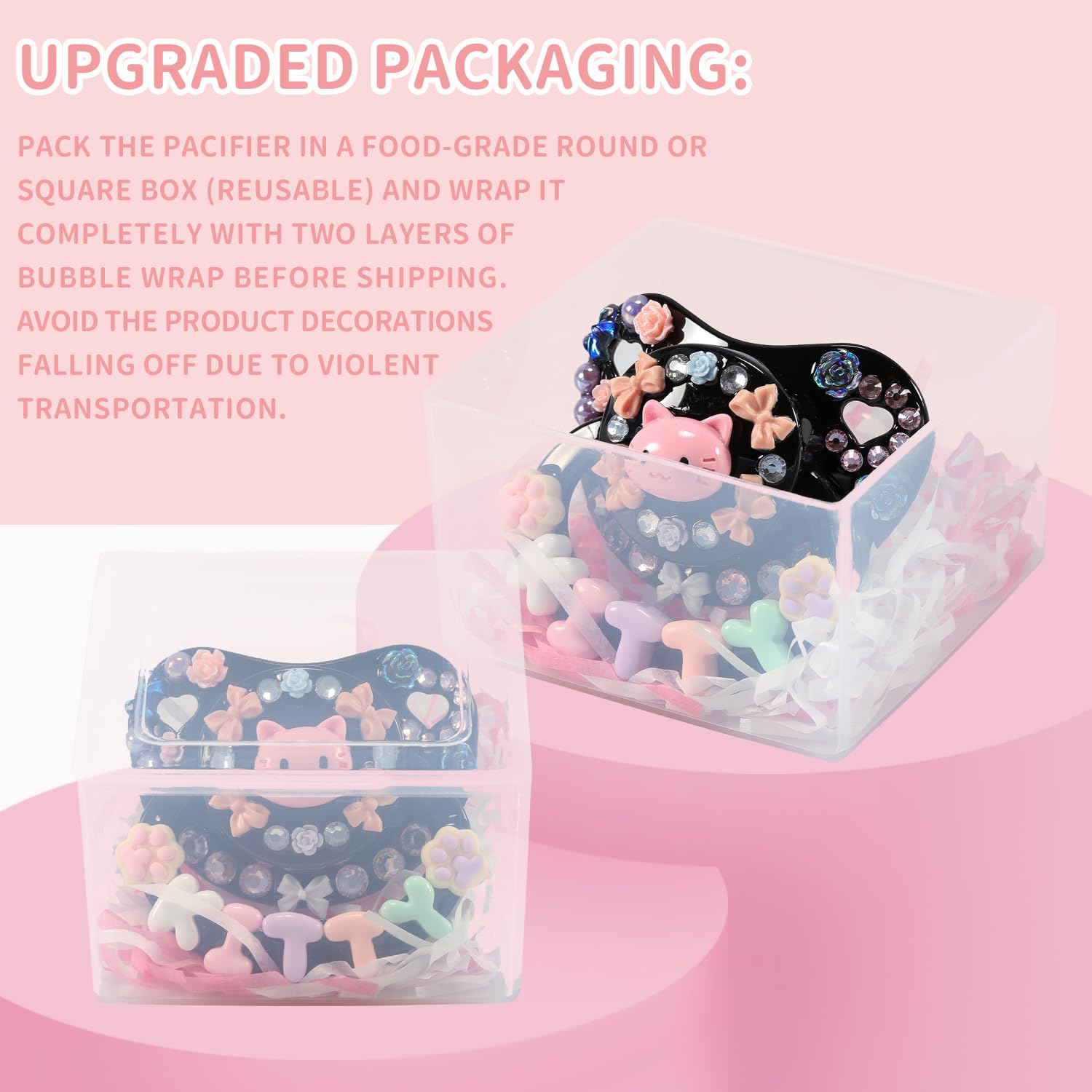 CutiePlusU packaging-final-presentation demonstrates ready-to-ship premium packaging.