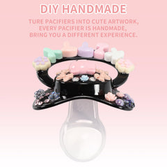 CutiePlusU silicone-material pacifier is BPA-free and latex-free for safe daily use.