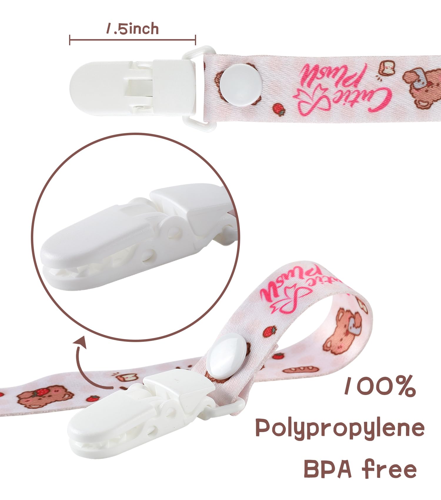 CutiePlusU two-pack set with upgraded webbing provides versatile style options.