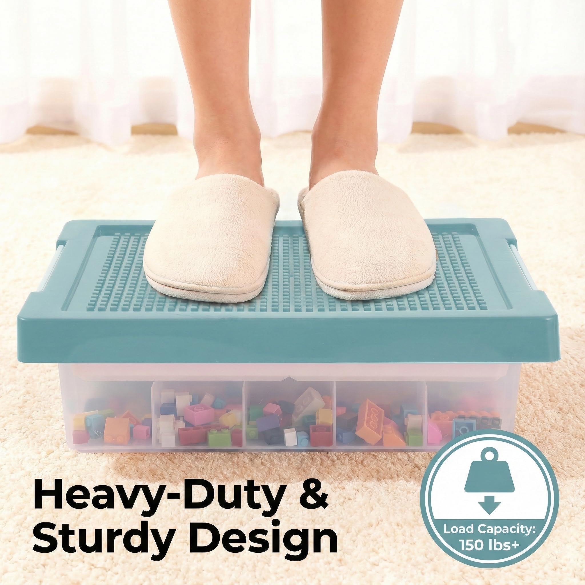 Durable ABS construction withstands daily play.