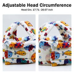 CUXFLS head protector interior, soft PP cotton for comfortable, breathable wear.