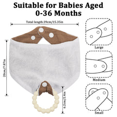 CUXFLS Color2 bibs with 100% organic cotton and fleece lining for comfort.