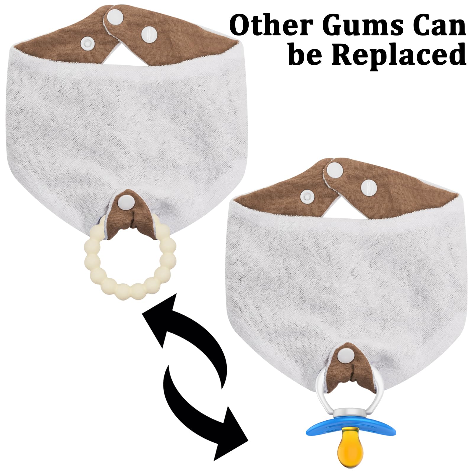 CUXFLS Color2 teether is detachable for versatile use.