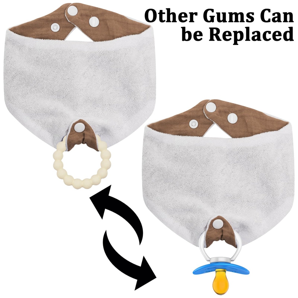 CUXFLS Color2 teether is detachable for versatile use.
