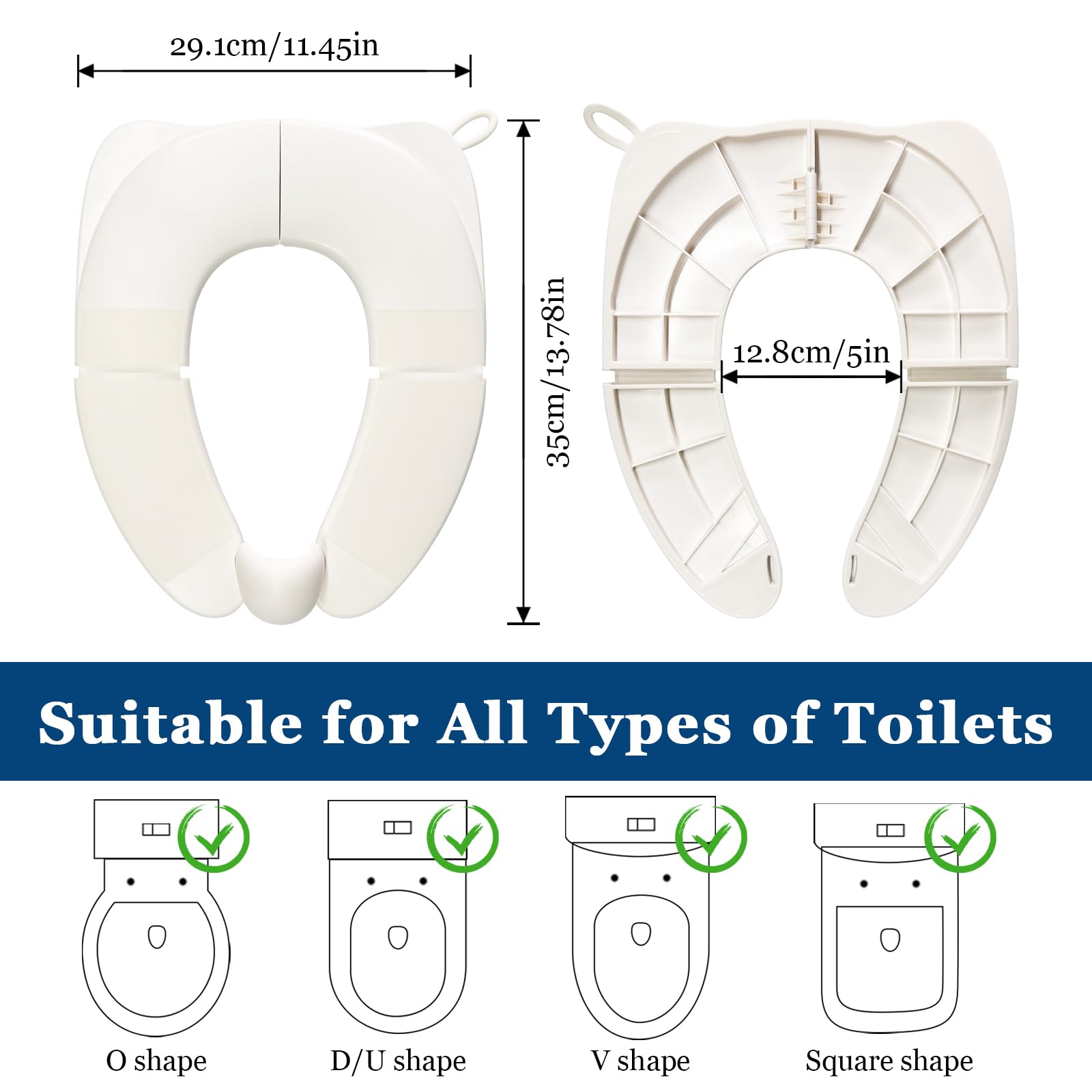 CUXFLS foldable seat closed compact for packing