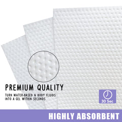 CUXFLS potty pad with odor control for fresh travel spaces.