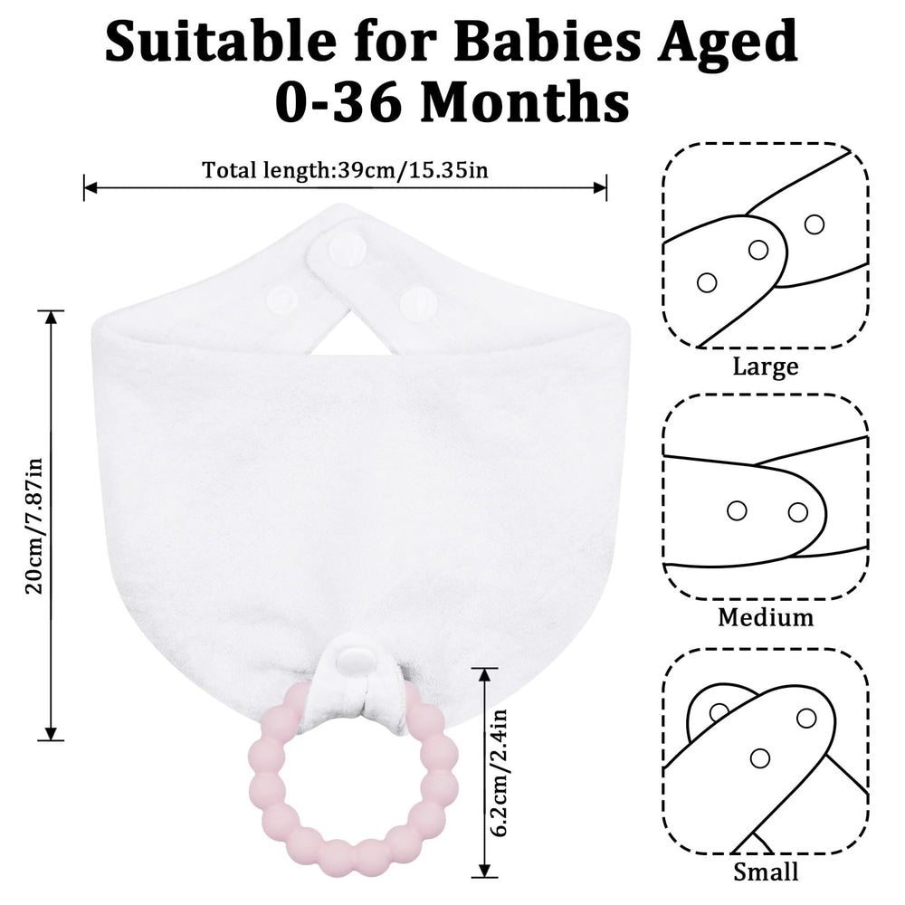 CUXFLS teething set silicone teether, soft and safe for babies to chew.