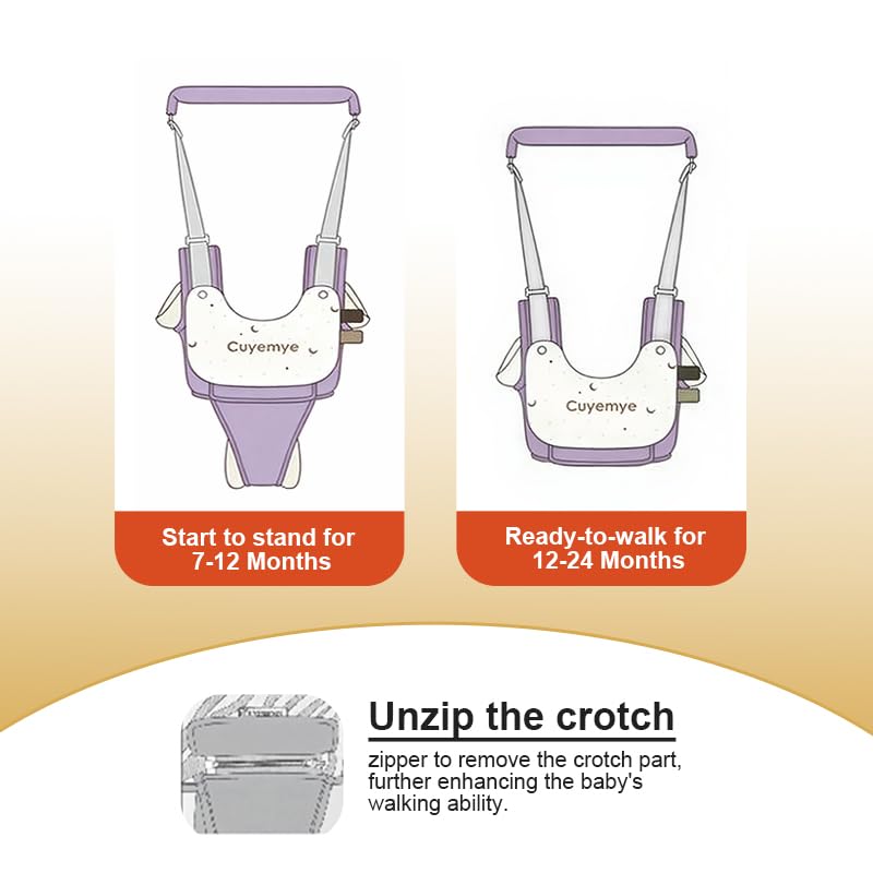 Cuyemye breathable polyester material keeps baby comfortable during practice