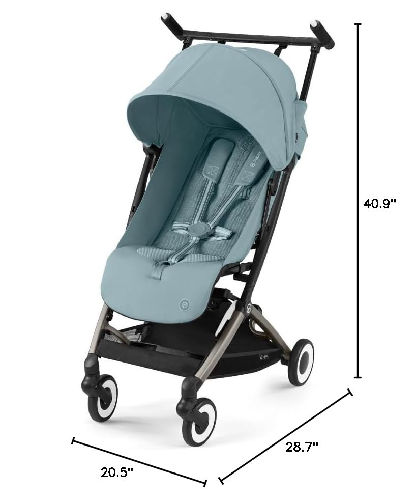 Cybex Libelle 2 near-flat recline with adjustable leg rest