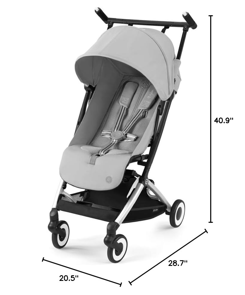 Cybex Libelle 2 at the airport, compact and travel-ready