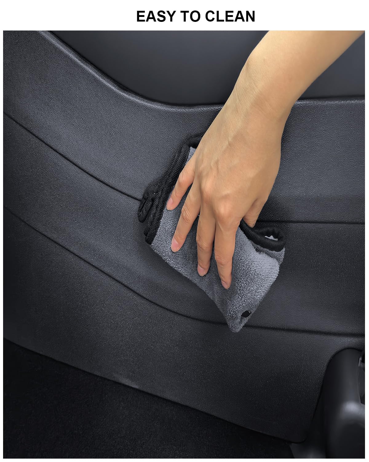Cybtkcar easy-clean surface allows quick wipe-down maintenance
