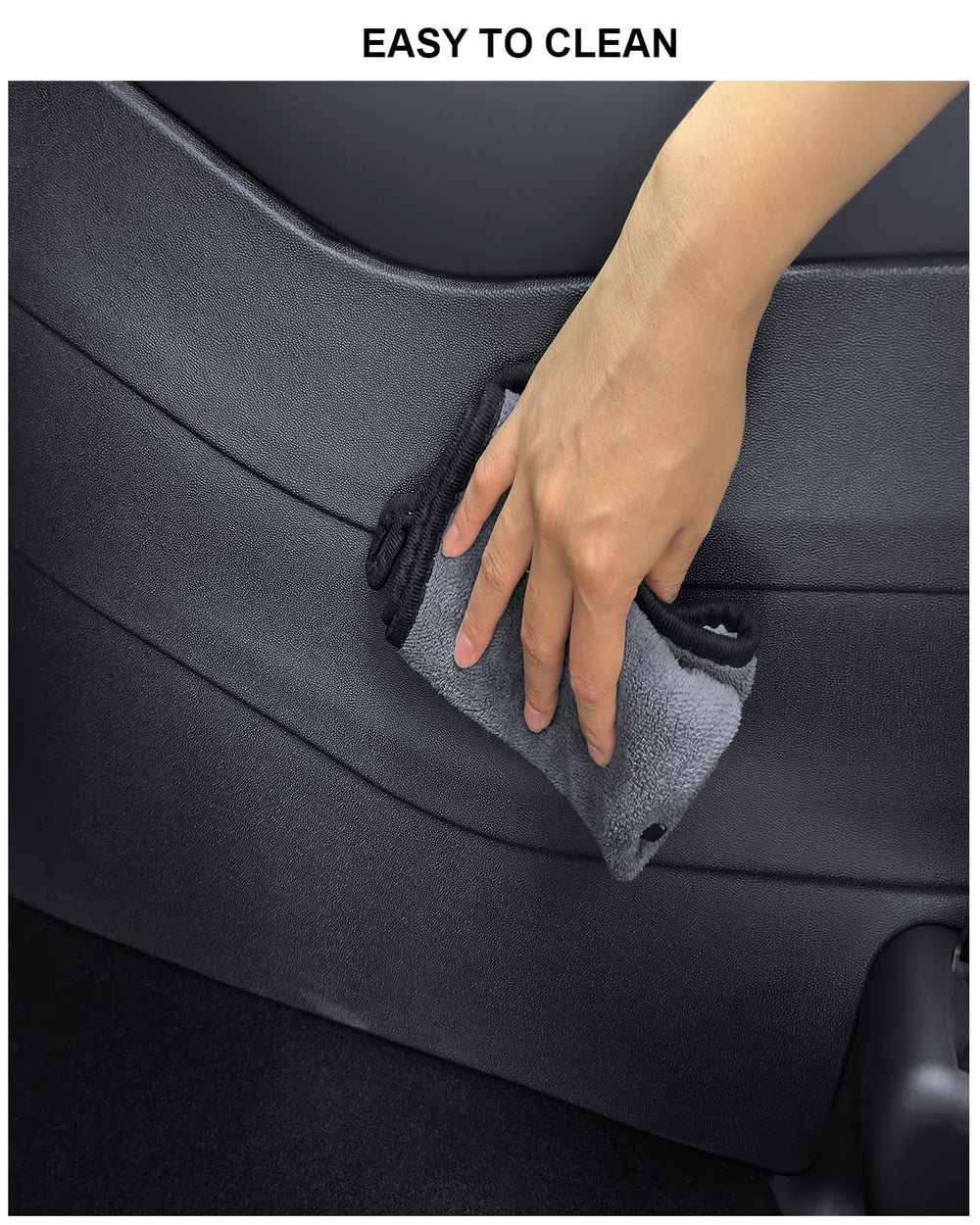 Cybtkcar easy-clean surface allows quick wipe-down maintenance