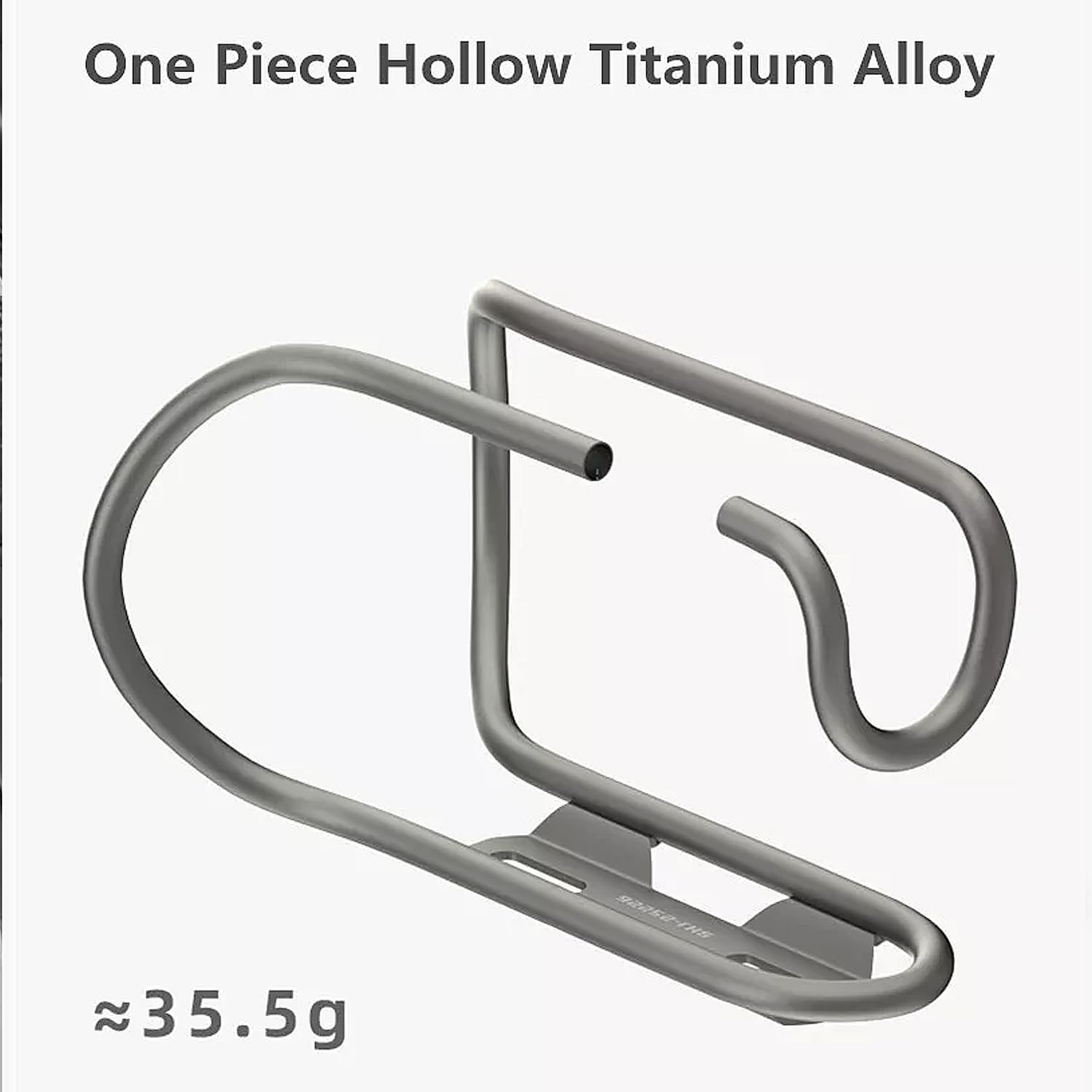 Cyclesavvy bottle cradle detail showcases deep-lip edge for confident bottle retention.