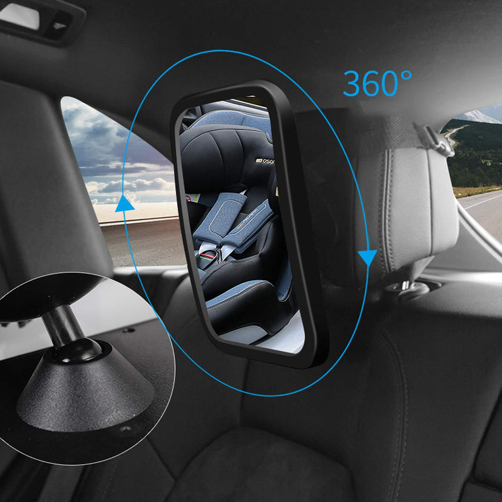CYDZSW back seat baby monitor helps with daily road trips.
