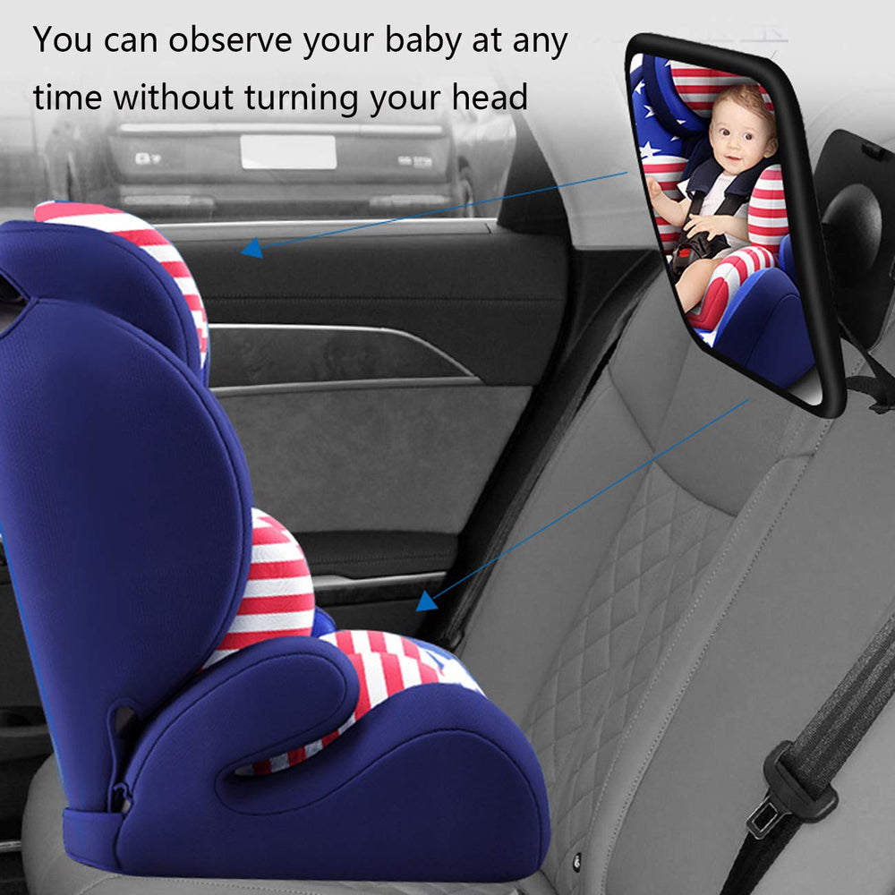 CYDZSW convex view provides a clear look from the back seat.