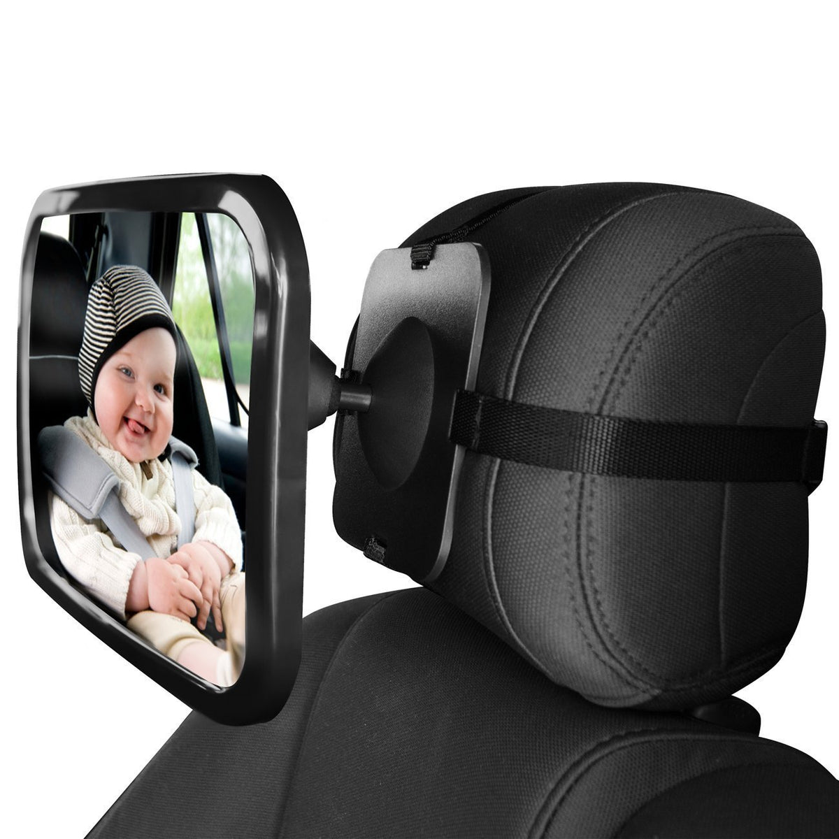 CYDZSW infant car mirror rear view for constant visibility of your baby.