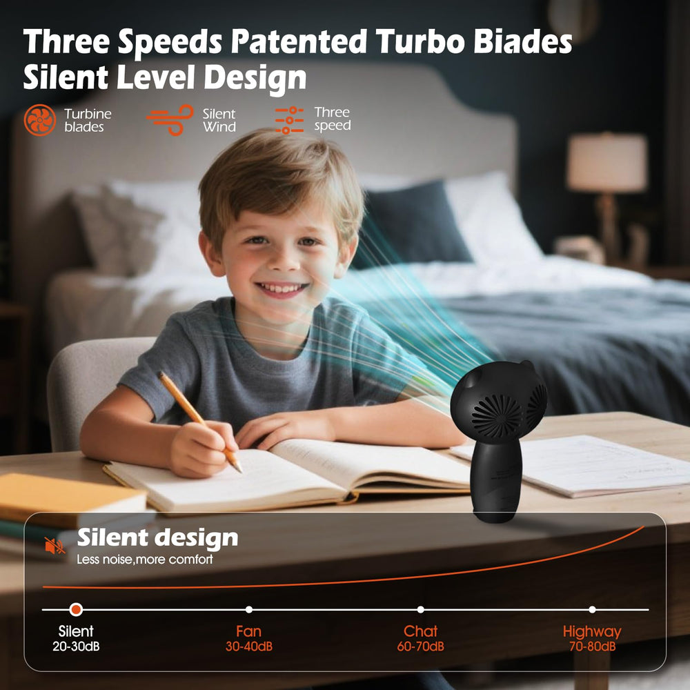 Cyfrone clip-on owl fan attaches to strollers or beds.