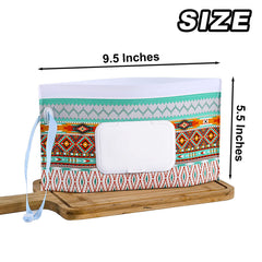 CYG&CL wipes dispenser with nylon loop for hands-free stroller attachment.