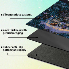 Cylvenor PTCG storage bag keeps mat and counters organized between games