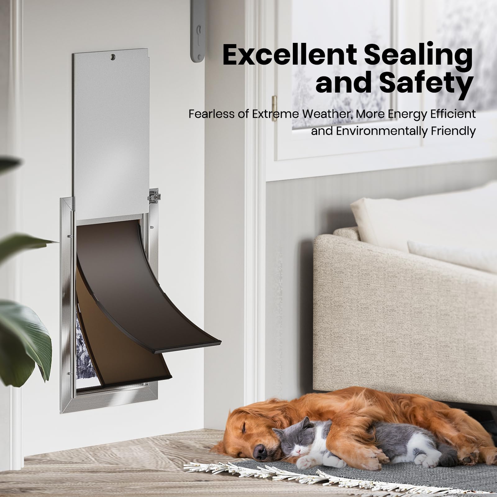 Cynorn aluminum body offers rust resistance and long-lasting durability.