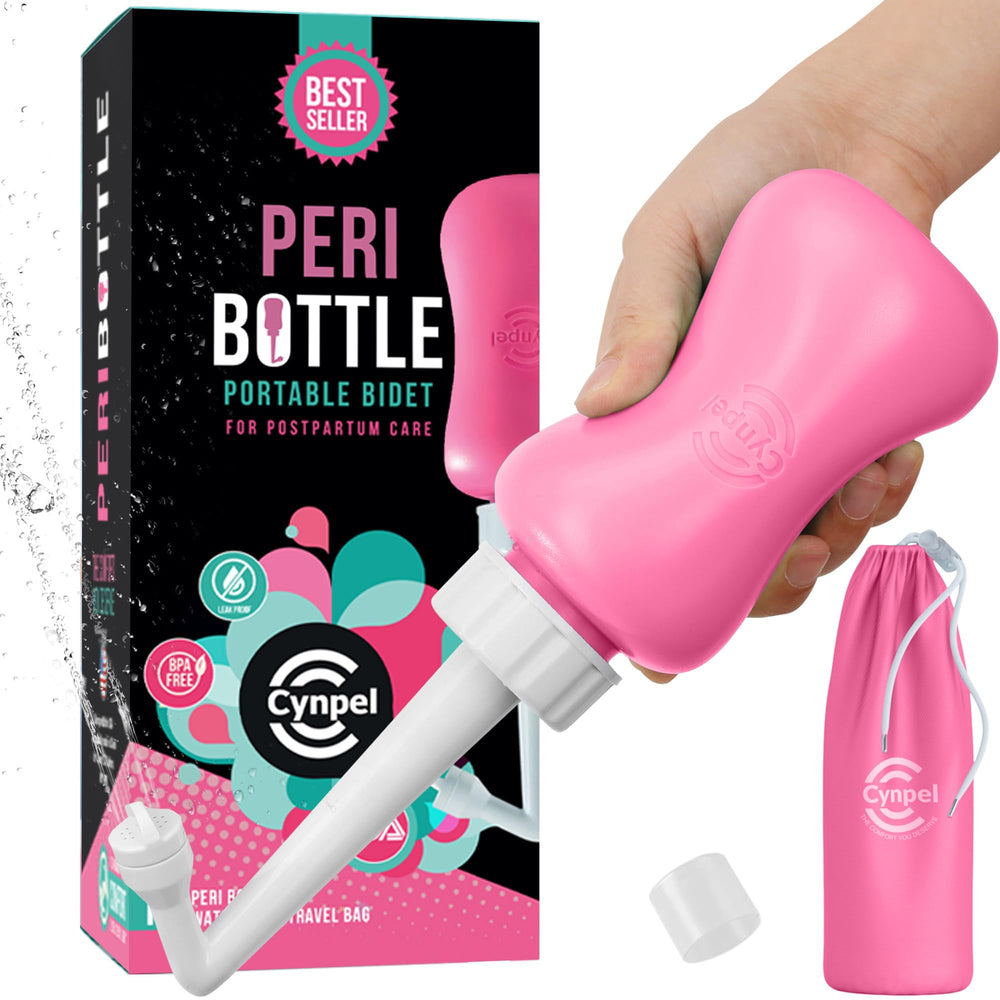 Cynpel Peri Bottle with retractable nozzle for precise postpartum cleansing