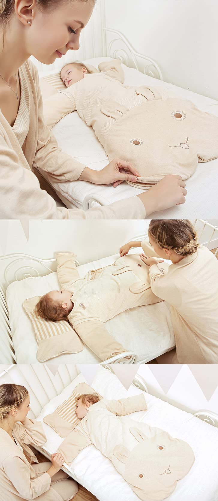 CYUURO 100% cotton outer fabric close-up feels soft and breathable