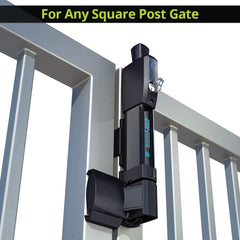 D&D MagnaLatch alignment markers aid installation on gates