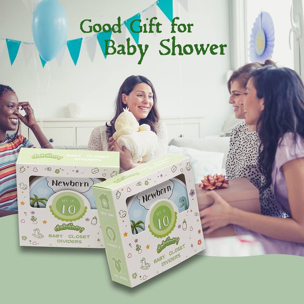 Dabancy dinosaur closet divider for 18-24 months keeps outfits accessible