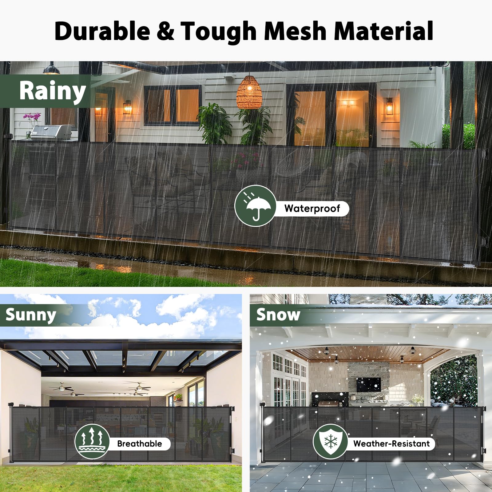 Dabormi easy installation with adjustable hardware for uneven walls