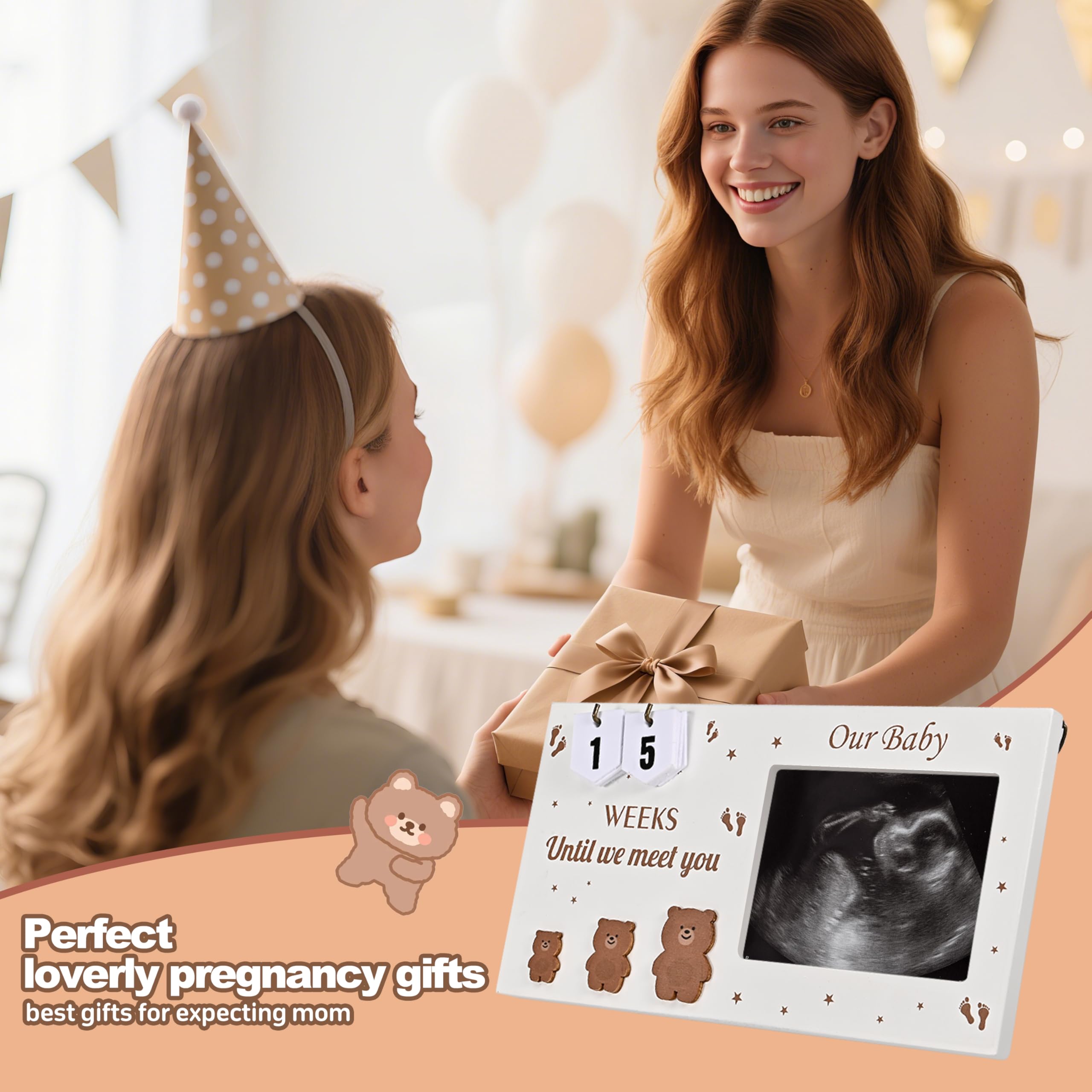 DACO MIN grandparent reveal gift framing precious moment