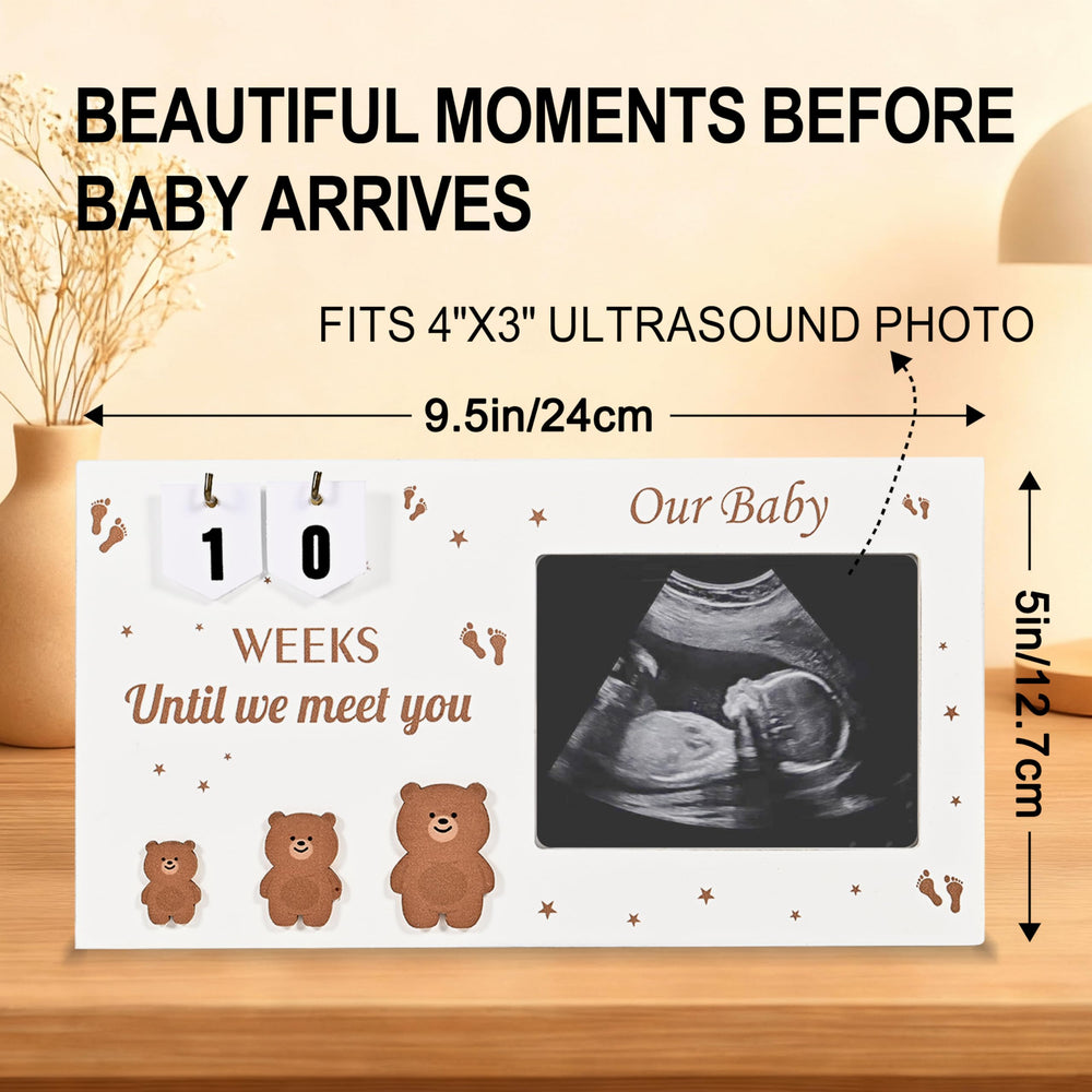 DACO MIN weekly countdown numbers 01–10 display for baby timeline