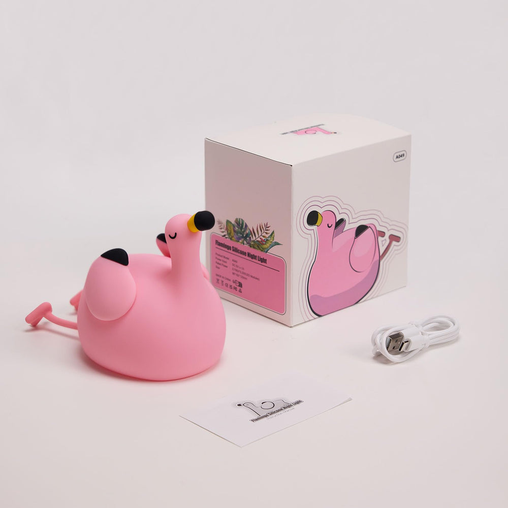 DADYLOBO pink flamingo night light decorates kids' rooms with charm