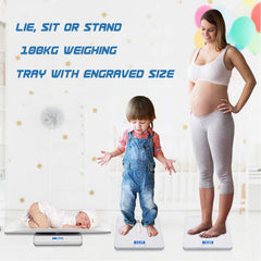 Daehung baby weighing scale provides a quick 3-second read.