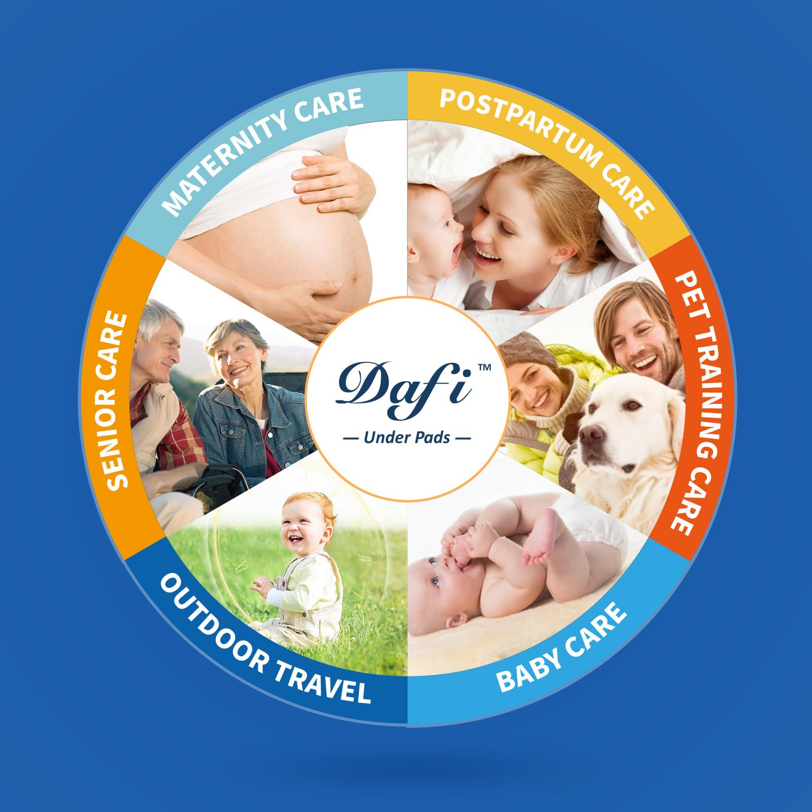 DAFI puppy training pad showing odor-locking polymer in action