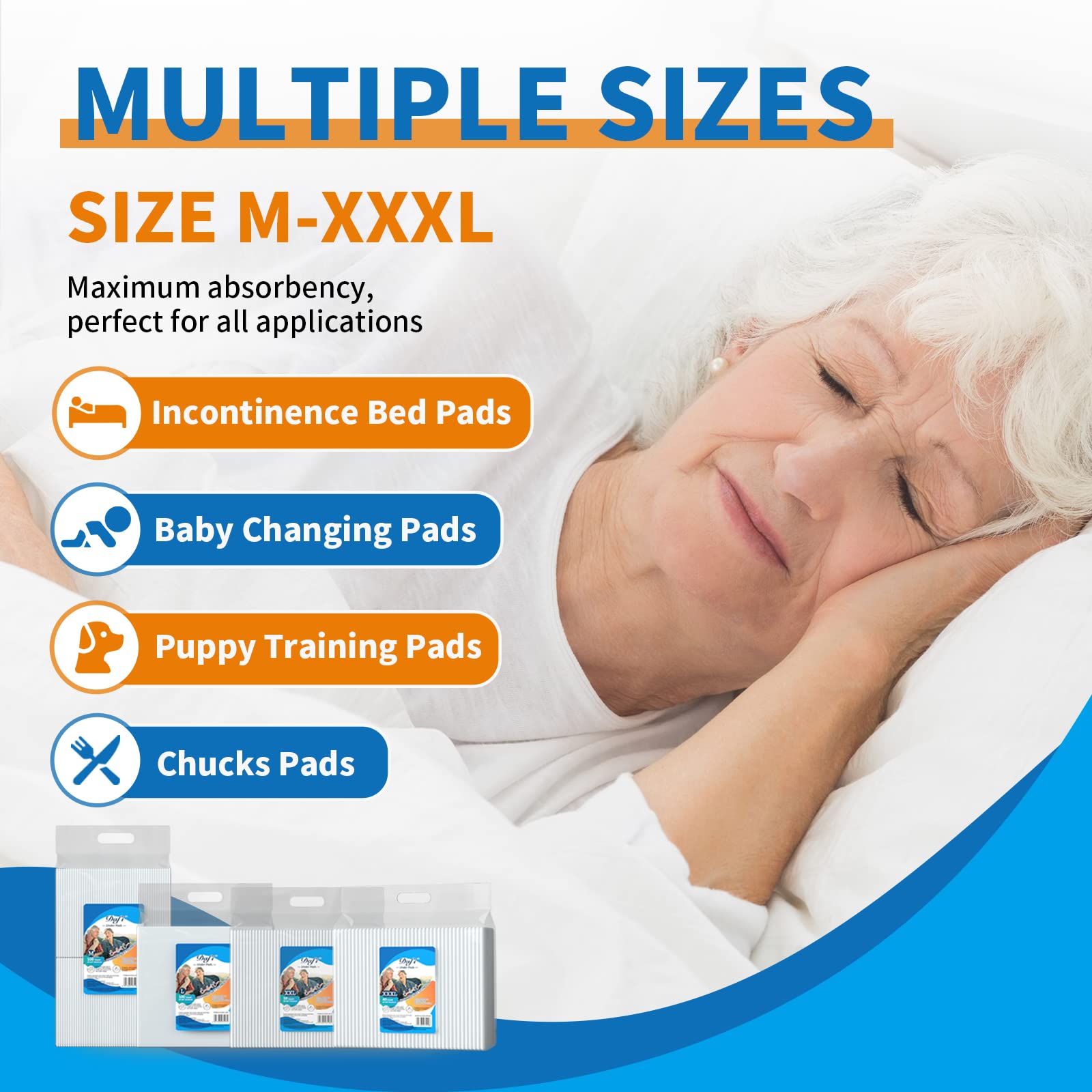 DAFI puppy-training pad with absorbent surface handles accidents