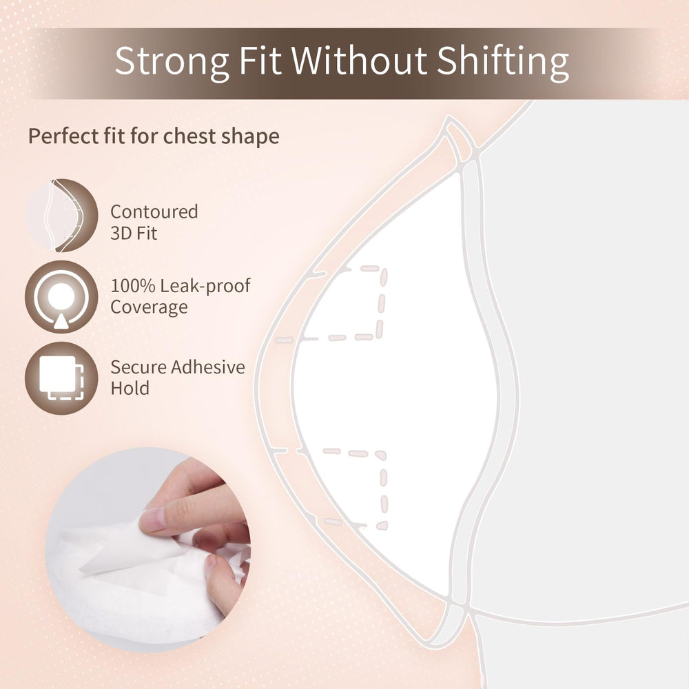 DAFI Stay Dry pad shows 3D fit design for discreet coverage