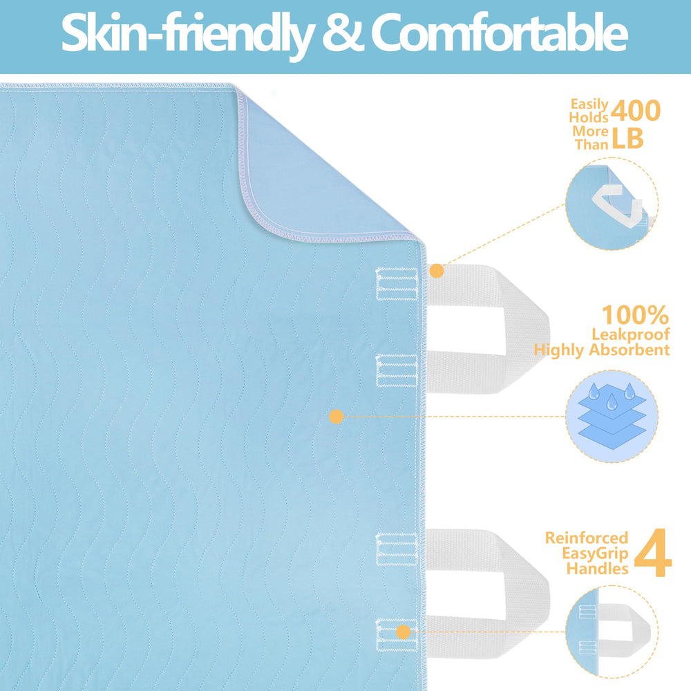 DAHAPYBOO Improvia bed pad four-layer construction stays breathable.