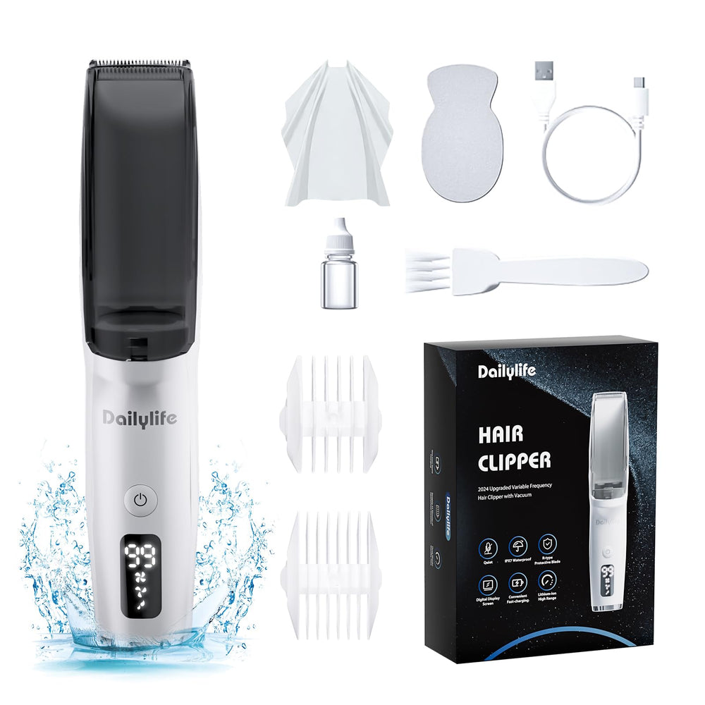 DAILYLIFE baby hair clippers with quiet motor for stress-free grooming