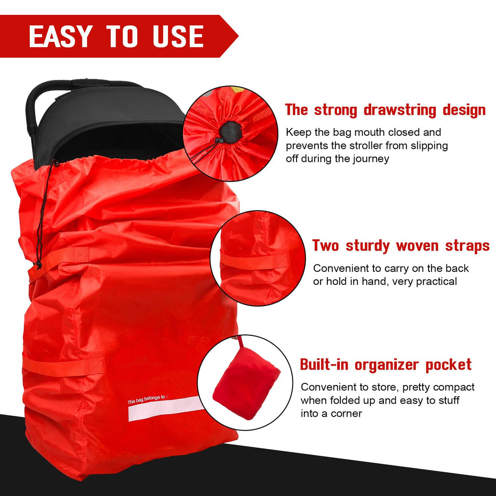 Dairrr Fuuu drawstring closure keeps bag securely closed during travel