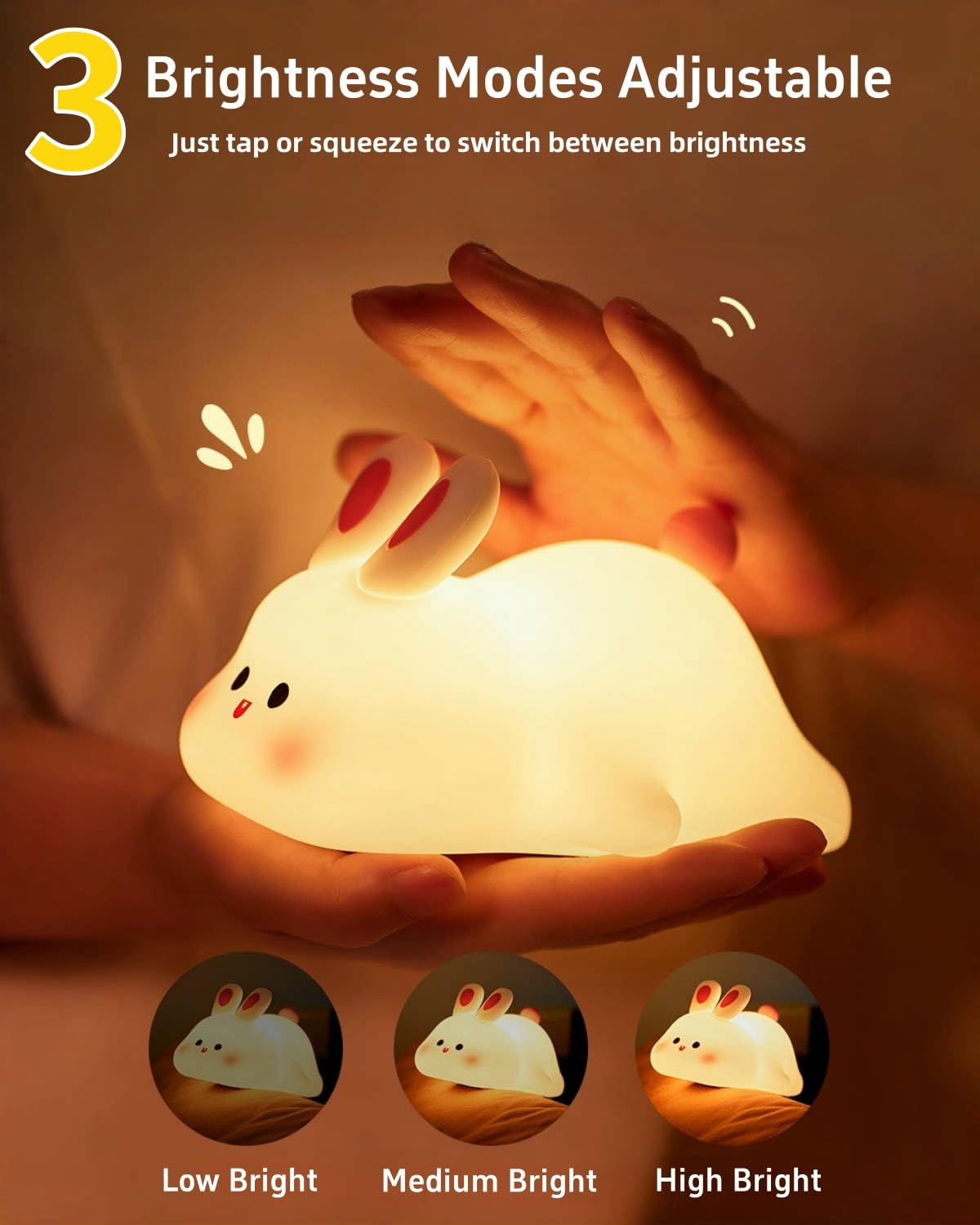 Daixinde 30-minute timer light supports easy, independent bedtime routines.