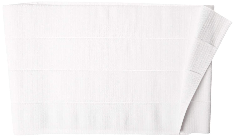 Dale Medical 810 abdominal binder side view demonstrates adjustable fit for post op comfort.